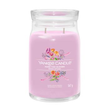 Yankee Candle Signature 567g - Hand Tied Blooms - Duftkerze großes Glas